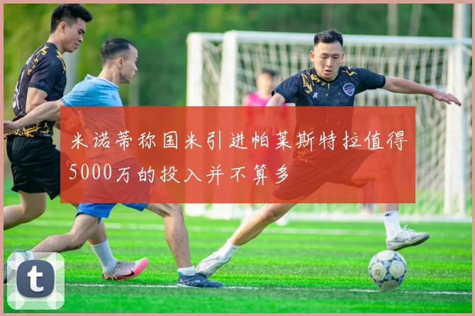 米诺蒂称国米引进帕莱斯特拉值得5000万的投入并不算多